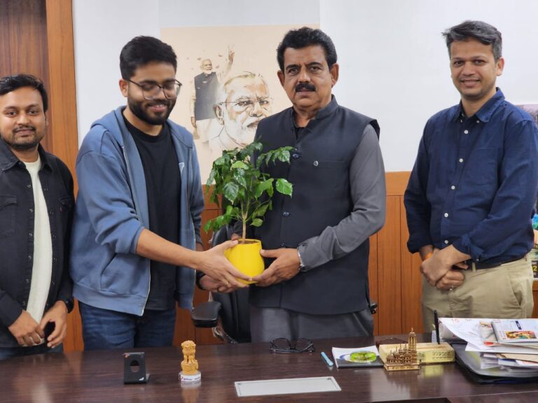 इंदौर का स्टार्टअप ‘क्यारी’ कल नज़र आएगा शार्क टैंक पर, नेशनल स्टार्टअप डे पर सांसद शंकर लालवानी ने दी बधाई*